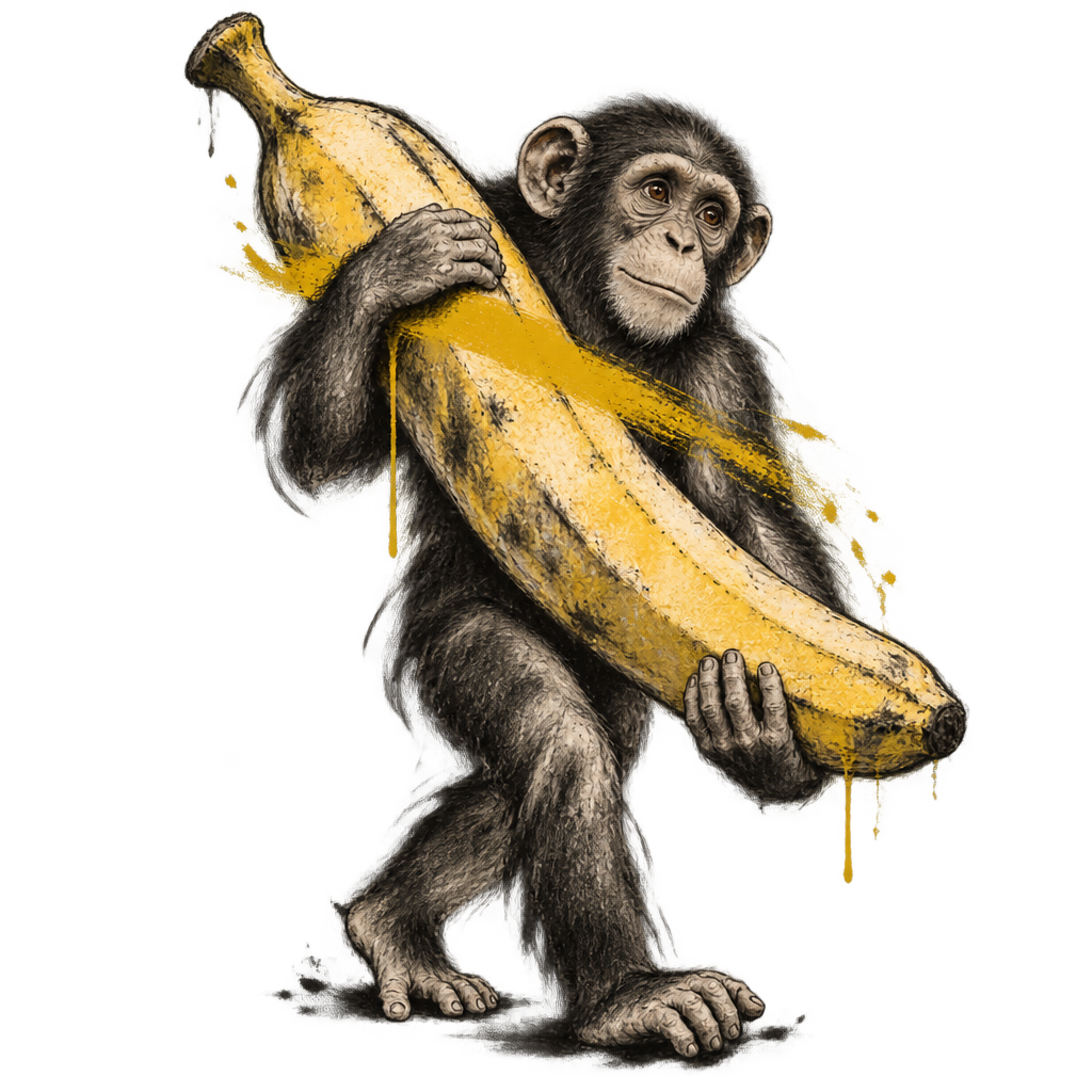 Expressive Painterly T-shirt design, example 2